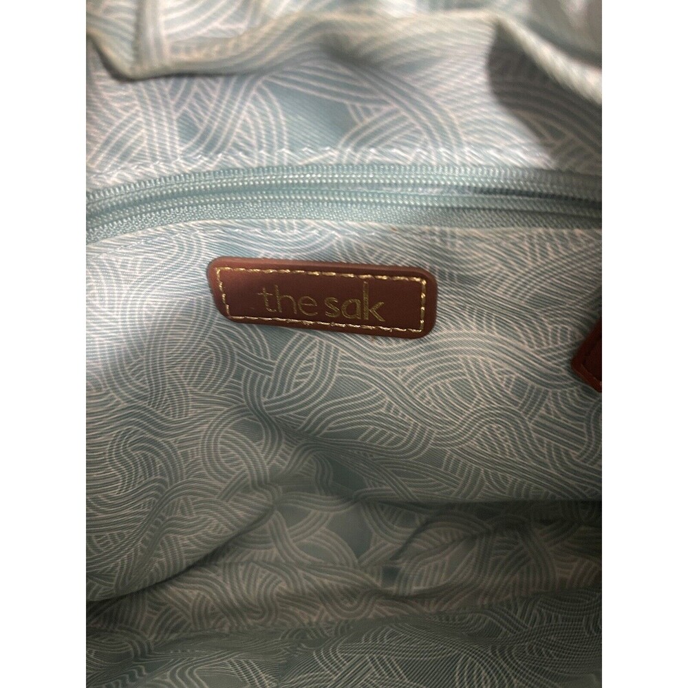 The Sak Crossbody Purse. Metallic Copper Color. 2 Front Zippers. Top Zip - Picture 7 of 14
